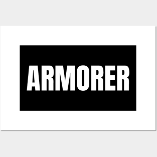 Armorer Posters and Art